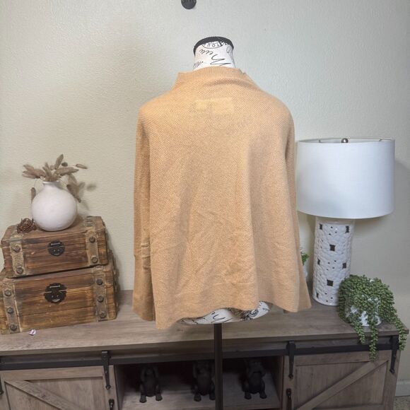 Anthropologie Maeve The Shea Oversized Boxy Cashmere Sweater  Sz PS Quiet Luxury - Picture 6 of 9